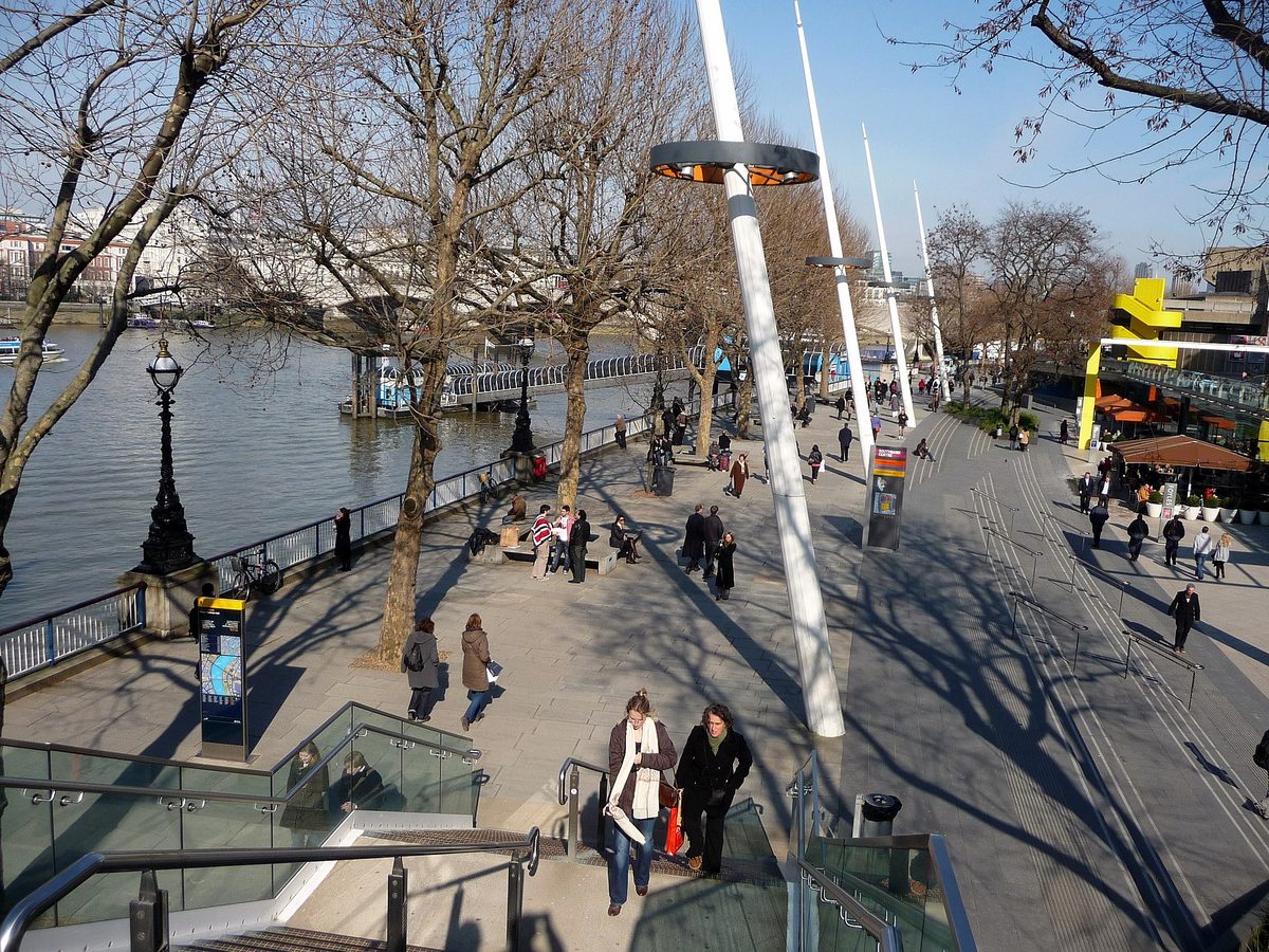 The South Bank riverside walk, a highlight of any 3 days in London itinerary