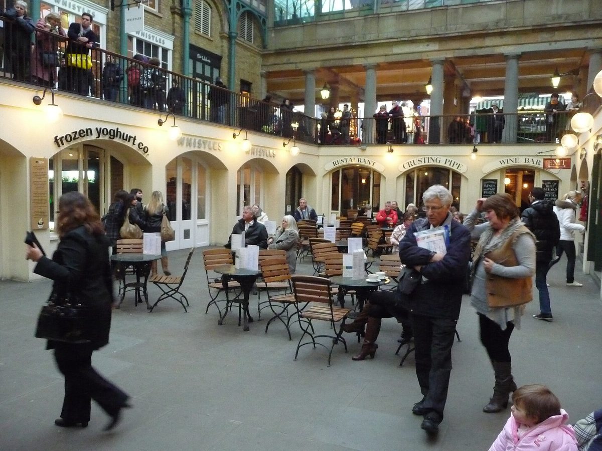 Covent Garden, where this 3 days in London itinerary winds down