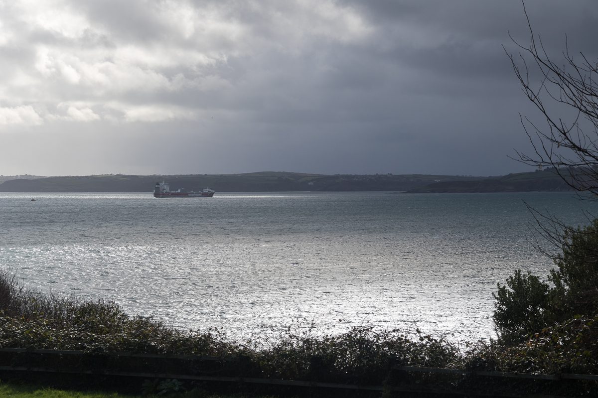 Falmouth harbour, reached car-free on the Maritime Line from Truro
