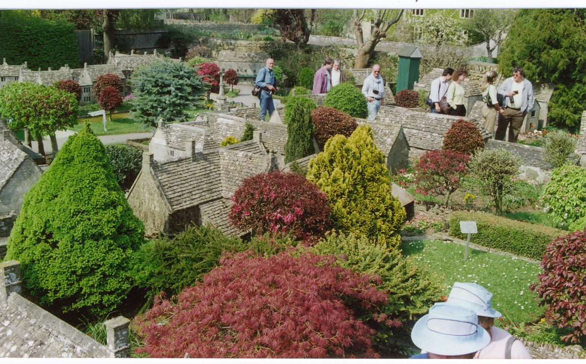 The 1/9th scale Model Village in Bourton-on-the-Water, a favourite for families visiting the Cotswolds with children