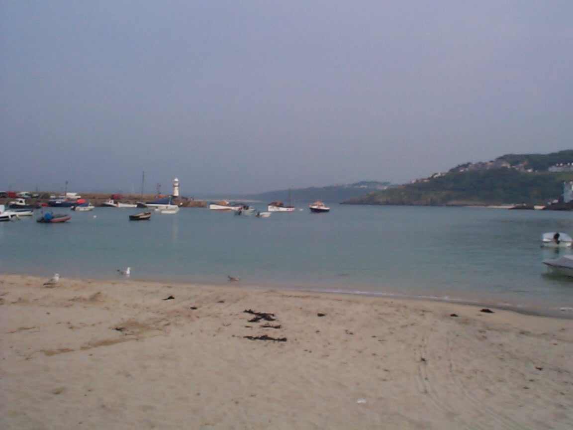 The harbour town of St Ives in Cornwall, beautiful but very busy in summer