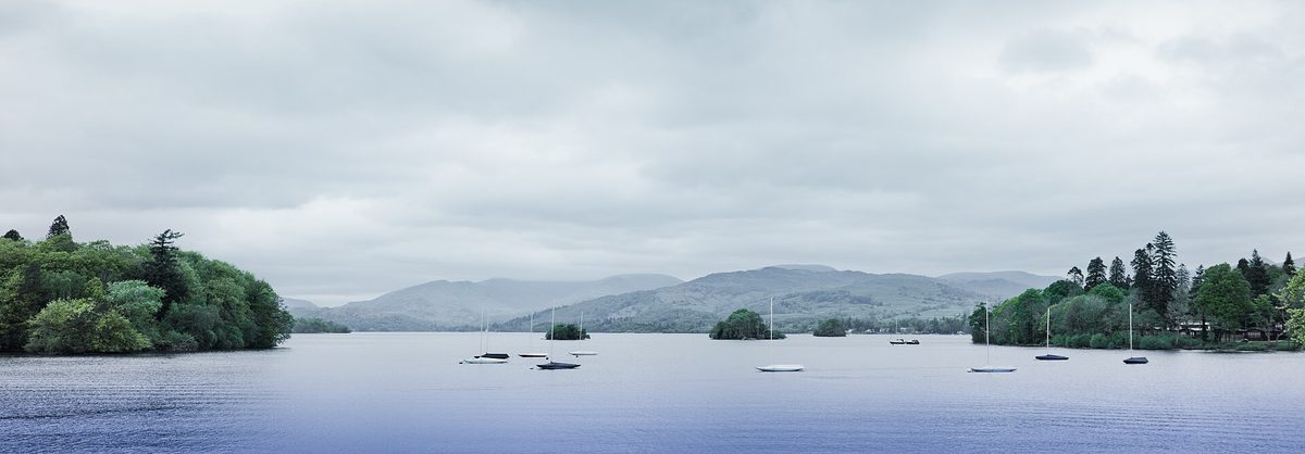 A cruise boat on Lake Windermere in the Lake District, an easy outdoor highlight for families