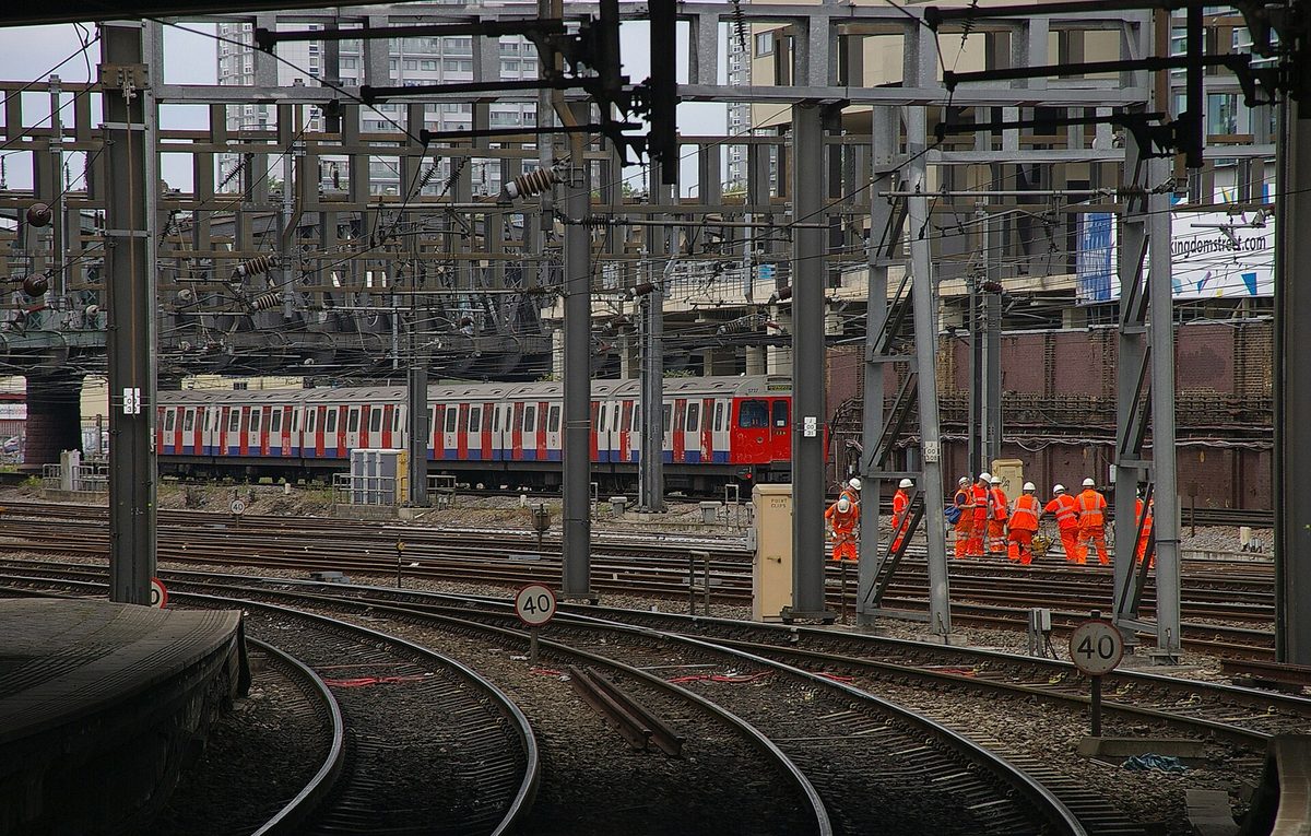 Paddington Station in London, a key rail hub for Bath, west England, Heathrow, and onward travel