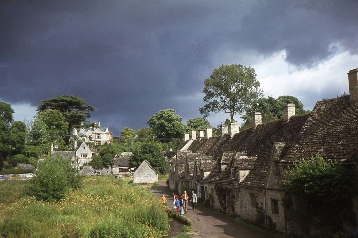 Arlington Row in Bibury, one of the most beautiful villages in England
