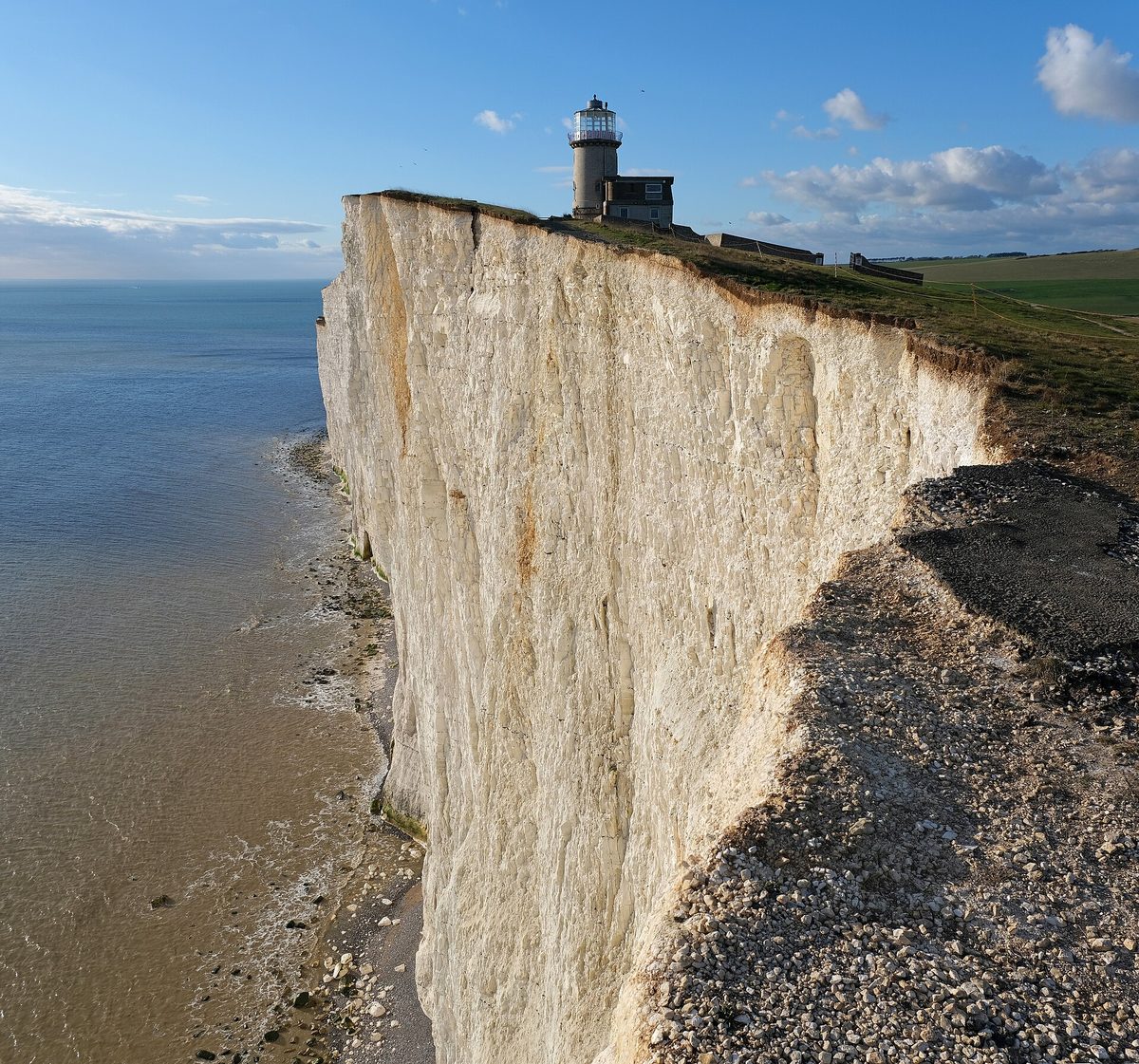 The Seven Sisters chalk cliffs near Eastbourne, an unmissable stop on any South England road trip