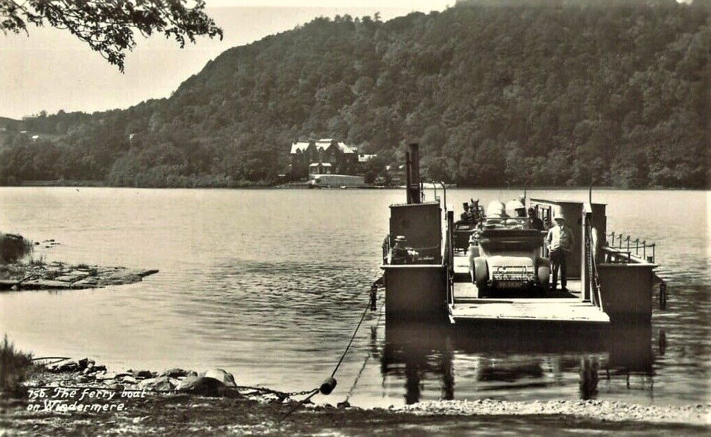 A lake launch on Windermere, one way to get around the Lake District without driving