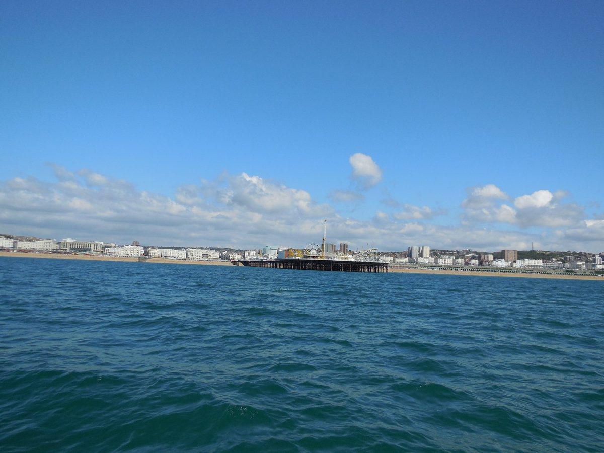 Brighton's seafront, an easy car-free day trip from London by train