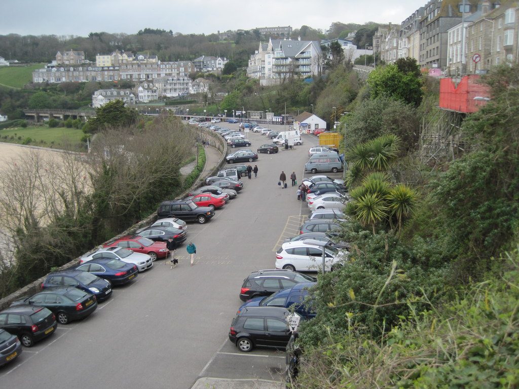 Harbour and beach view of St Ives, a top pick for where to stay in Cornwall