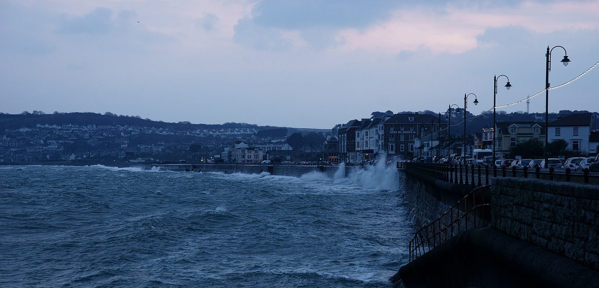St Michael's Mount near Marazion and Penzance, a rail-served base in Cornwall