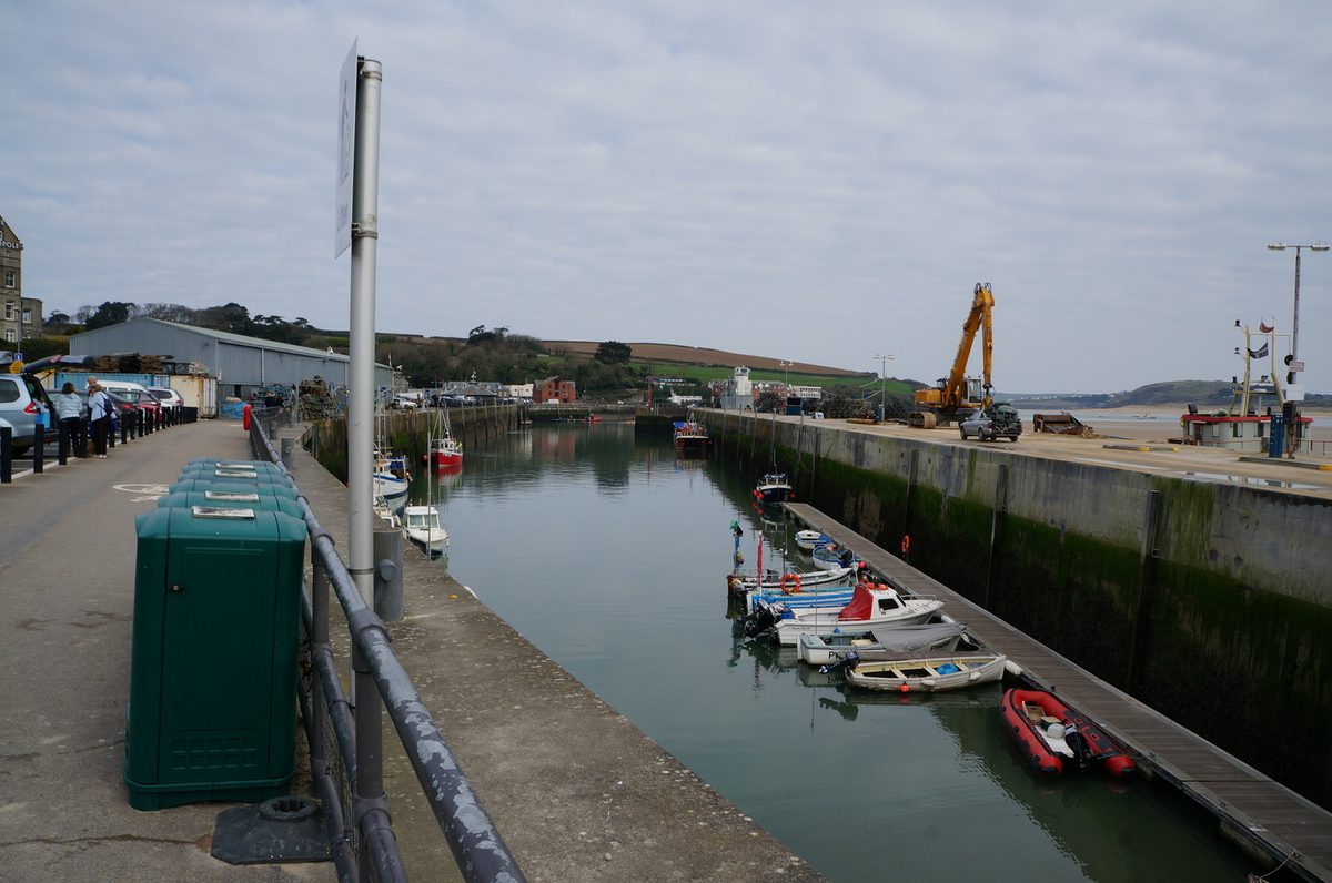 Padstow harbour at high tide, a top foodie base for where to stay in Cornwall